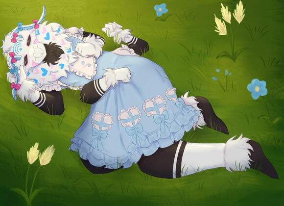Fullbody Commission for @lucyorlucien